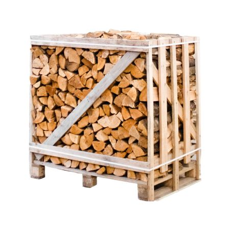 Halve pallet ovengedroogd gekloofd elzen haardhout 25cm